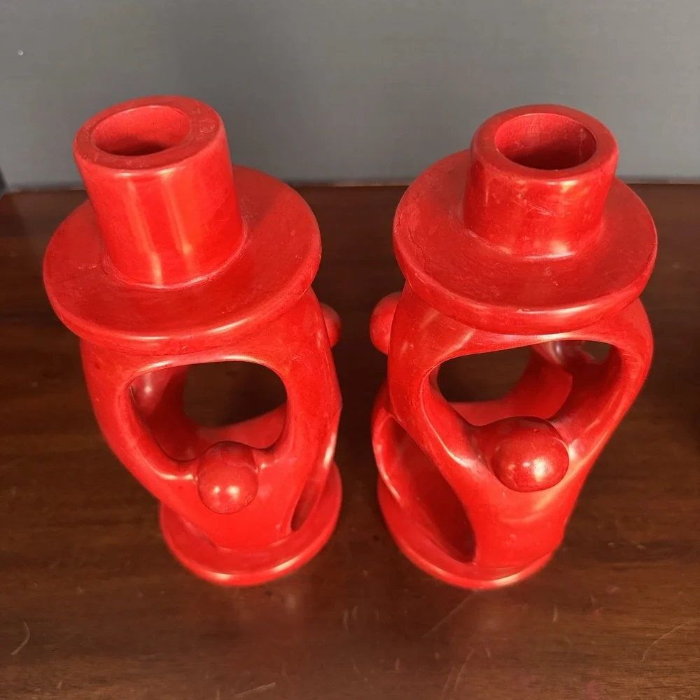 Red Set Of Two 8.5